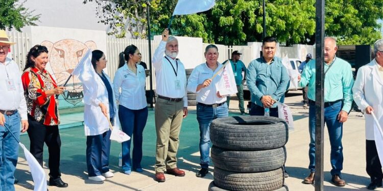 En lucha contra ARBOVIROSIS ponen en marcha campaña Cajeme más limpio llantatón 2024