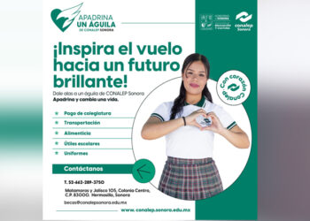 *Reactiva Conalep Sonora programa de becas “Apadrina un Águila