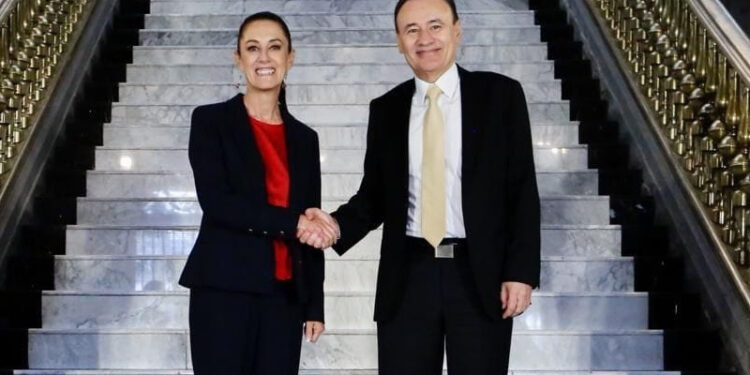 Reconoce Gobernador Durazo junto con Conago histórica entrega de constancia a Presidenta Sheinbaum