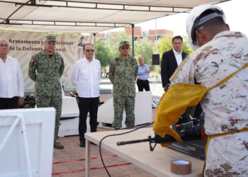 Encabeza Gobernador Durazo acciones de combate a la delincuencia con destrucción de armamento
