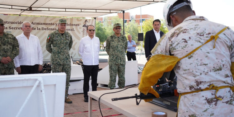 Encabeza Gobernador Durazo acciones de combate a la delincuencia con destrucción de armamento