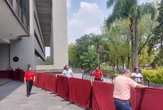 Revisa equipo de Sheinbaum logística en San Lázaro para toma de protesta