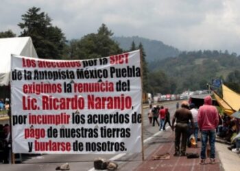 Habrá pago justo por daños derivados de construcción de la México-Puebla, reitera AMLO