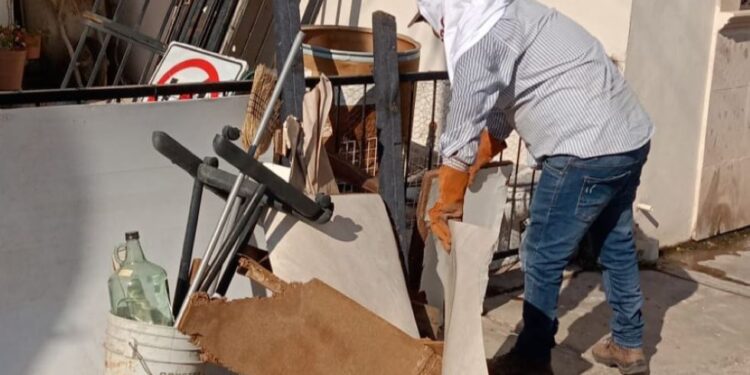Mantiene  el Ayuntamiento de Guaymas Jornada de Descacharre en colonias