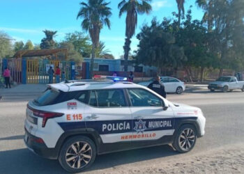 Listo operativo de la Policía de Hermosillo por inicio escolar