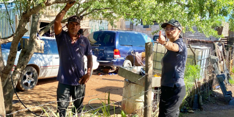Avanza Gobierno del Estado en trabajos de red de agua potable en la colonia Tres Reinas*