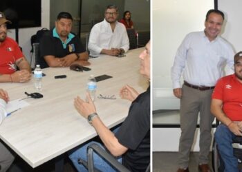 Apoya Antonio Astiazarán a Edgar Ulises Fuentes Yáñez quien representará a México en Juegos Paralímpicos París 2024