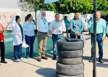 En lucha contra arbovirosis ponen en marcha campaña cajeme más limpio llantatón 2024