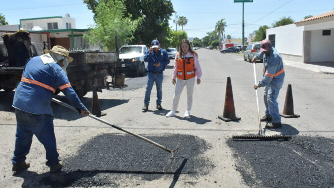 Visita ‘Un día en tu colonia’ del Ayuntamiento de Hermosillo a vecinos de Bugambilias