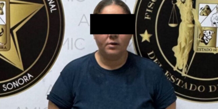 Capturan en Hermosillo a mujer implicada en homicidio de su esposo