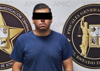 En Guaymas, captura AMIC a policía como probable homicida de estadounidense en San Carlos