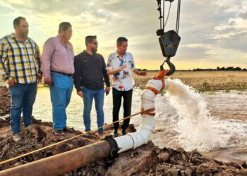 Con el nuevo pozo de Las Guayabas Huatabampo estará recibiendo un adicional de 120 litros por segundo 