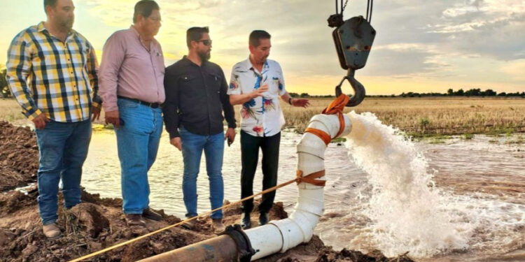 Con el nuevo pozo de Las Guayabas Huatabampo estará recibiendo un adicional de 120 litros por segundo 
