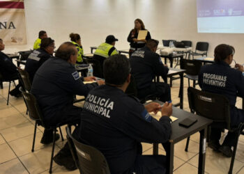 SSP Sonora capacita a policías de Guaymas sobre atención a víctimas de violencia familiar y de género