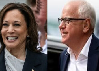 Elige Kamala Harris a Tim Walz como candidato a vicepresidente