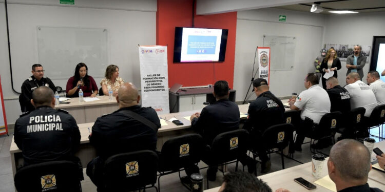 Capacita ISM a elementos policiales de HMO con formación en perspectiva de género