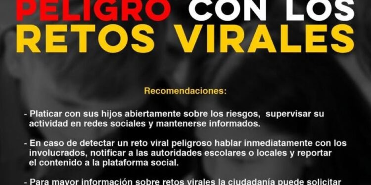 Recomienda Unidad Cibernética prevenir la participación en retos peligrosos