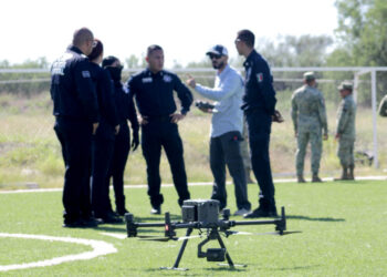 Fuerzas operativas de Sonora se capacitan en uso de drones como herramienta para la seguridad