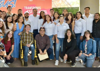 Convoca Toño Astiazarán a estudiantes a registrarse en plan piloto de transporte eléctrico universitario HBus