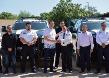 Más unidades para fortalecer la seguridad  pública en Navojoa