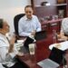 Acude doctora Karla Córdova González a reunión en la Secretaría de Infraestructura y Desarrollo Urbano (Sidur).