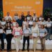Entregan Patty Ruibal y Toño Astiazarán apoyo en paneles solares y eficiencia energética a 22 organizaciones de ayuda social