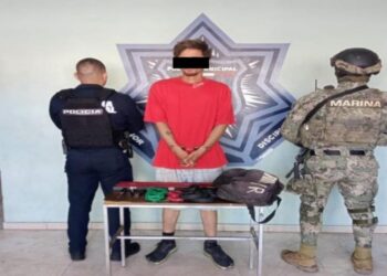 Captura policía municipal a hombre por robo a casa habitación