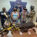 Captura policía municipal a dos por delito contra la salud