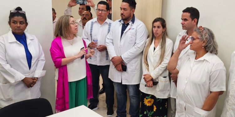 Construyen Presidente López Obrador y Gobernador Durazo primer hospital gratuito para pueblos yaquis