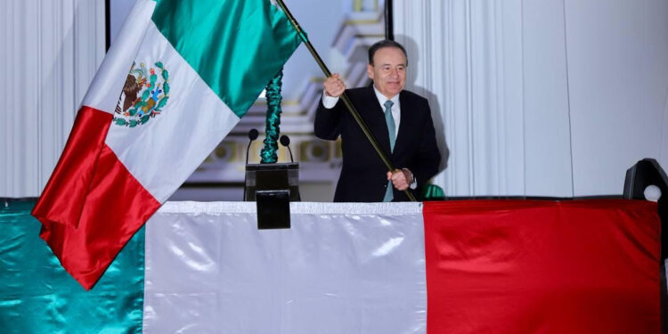 Ante 30 mil personas, Gobernador Durazo conmemora ceremonia de 214 Aniversario de Grito de Independencia
