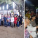 Entrega Alcalde de Hermosillo andador iluminado en la colonia Café Combate