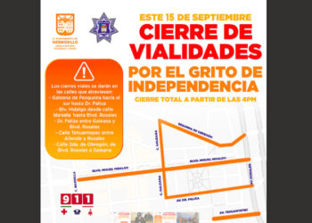 Arranca Policía Municipal operativo vial y de vigilancia por Fiestas Patrias