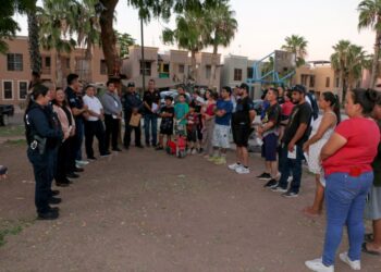 Conforman ciudadanos y SSPM comité vecinal en las misiones