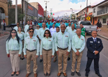¡Así se vivió el espectacular desfile del 16 de septiembre de 2024 en Cananea!