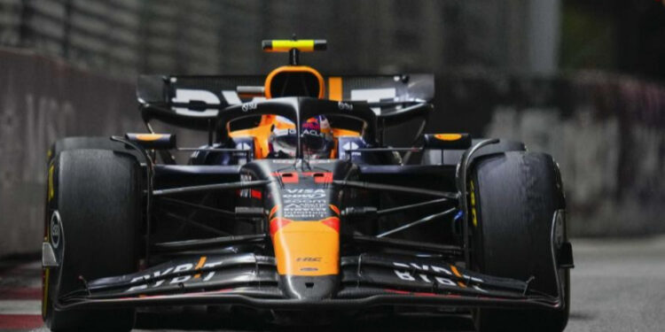 F1: Checo Pérez termina en el lugar 10 del Gran Premio de Singapur; Lando Norris gana la carrera