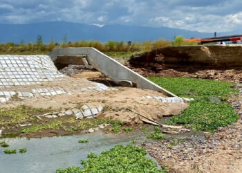 Colapsa muro en parque ecológico de Texcoco; no descartan un sabotaje