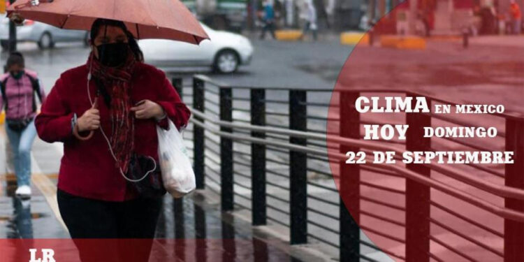 Frente Frío y Onda Tropical 24 provocarán lluvias y temperaturas bajo cero en estos estados HOY domingo 22 de septiembre