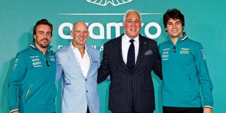 Aston Martin tiene a su mente maestra; Adrian Newey se entusiasma