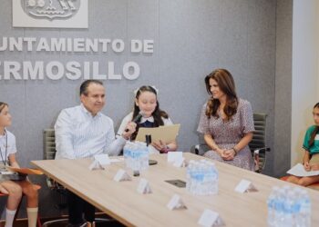 Incorporan Toño Astiazarán y Patricia Ruibal la voz de niñas y niños al Gobierno Municipal