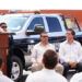 Realiza Gobernador Durazo fortalecimiento histórico en seguridad con equipamiento y entrega de patrullas