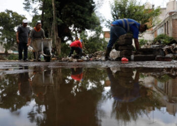 Lluvias vuelven a provocar inundaciones en Chalco