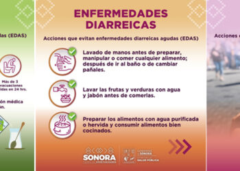 Exhorta Salud Sonora a prevenir las enfermedades diarreicas agudas