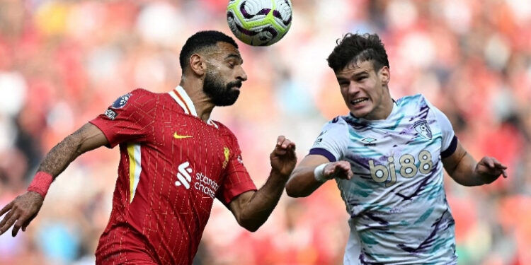 Liverpool golea 3-0 a Bournemouth y llega a 12 puntos en la Liga Premier