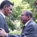 Pedro Sánchez recibe en el Palacio de La Moncloa a Edmundo González