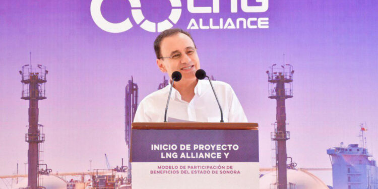 Genera Plan Sonora más de 30 mil empleos en plantas de licuefacción de gas natural