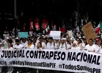Universitarios contra cambios al Poder Judicial