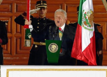 AMLO da su sexto y último Grito de Independencia desde Palacio Nacional