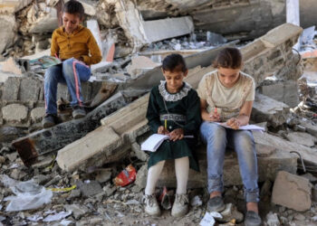 Cumplir con tareas, pese a todo en Gaza