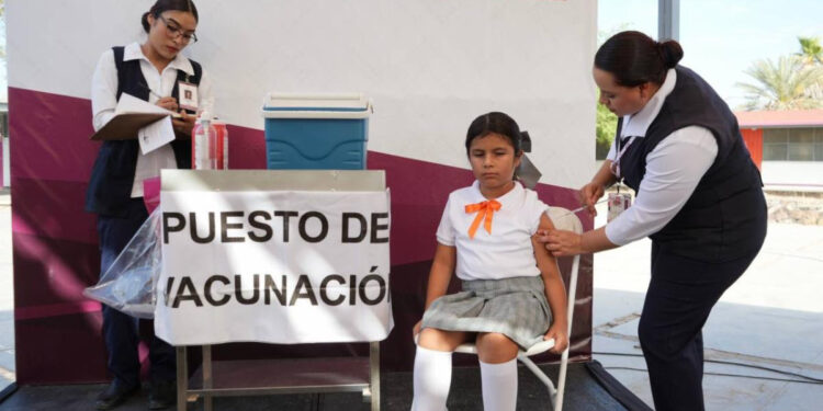 Inicia en Sonora la campaña de vacunación contra el Virus del Papiloma Humano (VPH)