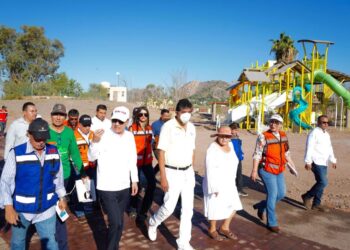 Supervisa Gobernador Durazo avance del 60% de rehabilitación de La Sauceda